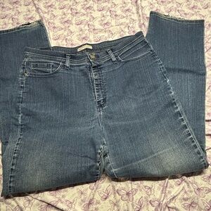 Lee Women's High Rise Blue Jeans